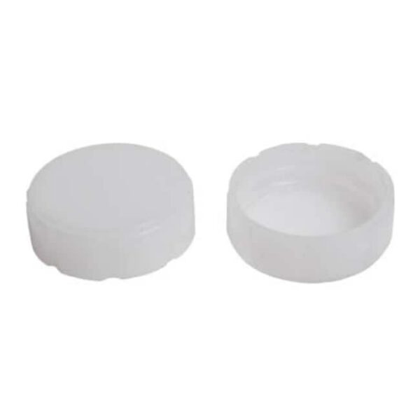 Cap R3/58 natural polypropylene wadless